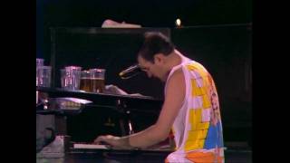 Queen  Bohemian Rhapsody Live at Wembley 11071986 [upl. by Arykat]