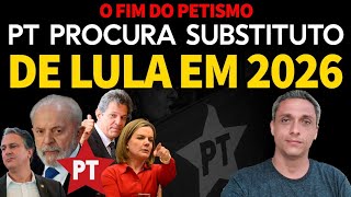 O Fim do PETISMO  PT e LULA já procuram alguém para substituir o ladrão em 2026 [upl. by Illyes]