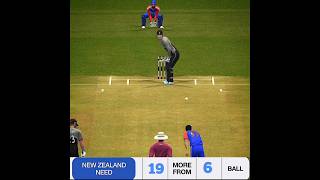 New Zealand Needs 19 Run In 6 Ball Again Indian last Over Drama Trillar  Real Cricket 24 short [upl. by Ma]