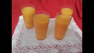 Jus de Carotte  عصير الجزر سهل و لذييييذ و بمكونات متوفرة في كل مطبخ [upl. by Engamrahc]