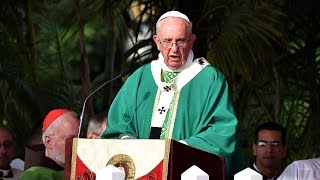 Papa Francisco servir significa cuidar a los frágiles [upl. by Priebe612]