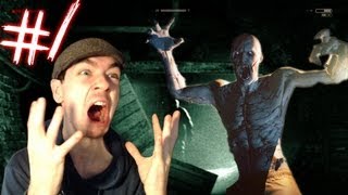 Outlast  Part 1  SO FREAKING SCARY  Gameplay Walkthrough  CommentaryFace cam reaction [upl. by Acimat]