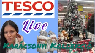 🌲🌲TESCO ÉLŐ🌲2024 Karácsonyi Kollekció🌲christmas TescoMagyarorszag 🎬​⁠ [upl. by Animehliw]