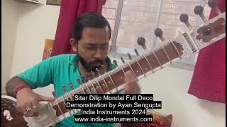 Sitar Dilip Mondal Full Deco [upl. by Airogerg]