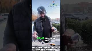 Man tries Elderberry Sea Moss shorts seamoss health weightloss shortsvideo tasty delicious [upl. by Icats]