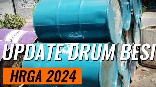 INFO TERBARU HARGA DRUM BESI 2024‼️ [upl. by Enyawal168]