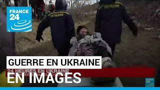 EN IMAGES  les dernières heures de la guerre en Ukraine • FRANCE 24 [upl. by Amilah765]