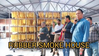 RUBBER SMOKE HOUSE KHUMULWNG BISINGO THANGWI VISIT KHLAIKHA MONTRI BIKASH [upl. by Eudo]