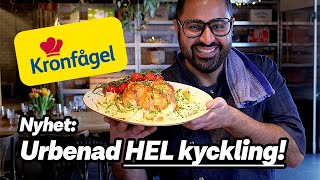 NYHET Urbenad HEL kyckling  Recept på saftigaste kycklingen [upl. by Alfie]