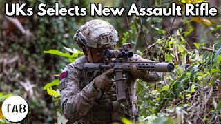 Knights Armament KS1 Selected as the UKs New Assault Rifle  L403A1 [upl. by Nuhs70]