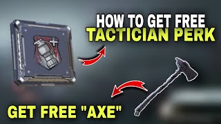 how to get free tactician perk cod mobile  how to get free new AXE  Cod mobile Season 11 [upl. by Amme]