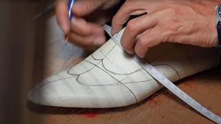 Making HANDMADE Bespoke Full Brogue Oxford Shoes [upl. by Jerrylee]