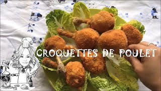 RECETTE DE CROQUETTES DE POULET [upl. by Aicila]