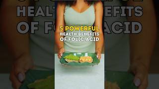 Folic Acid Benefits for Women amp Men folicacid healthbenefits nutrition facts [upl. by Reifnnej]