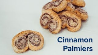 Christmas  Cinnamon Palmiers Recipe [upl. by Savina]