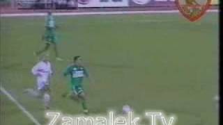 ملخص نهائى افريقيا 2002 الزماك  الرجاء  الشوط الثانى [upl. by Eryt]