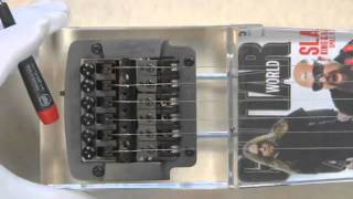 Kahler Guitar Tremolo Setup 1 of 3 [upl. by Esorlatsyrc]