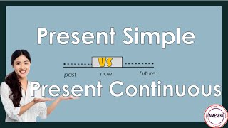 Present Simple vs Present Continuous  English Language [upl. by Preuss378]