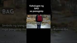 Kahulugan ng Bag sa Panaginip  Anong Ibig Sabihin  Bag Dream Meaning Short Part 1  Intro [upl. by Sivra618]