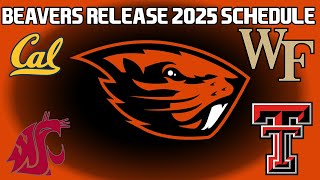 Oregon State Releases 2025 Football Schedule  Primetime With Isaac amp Suke [upl. by Art995]