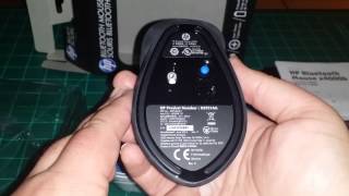 Unboxing HP Bluetooth mouse x4000b [upl. by Ahteral]