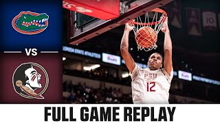 Florida Gators vs Florida State Full Match Replay  2024 ACC Mens Basketball [upl. by Welford463]