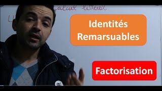 Factoriser en utilisant les identités remarquables  exerciceالتعميل باستعمال المتطابقات الهامة [upl. by Yantruoc]