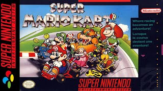 Super Mario Kart  Super Nintendo SNES Playthrough longplay gameplay [upl. by Moses]