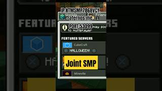 Join the server IP pin code only one hours online subah 1200 se 100status smp trending [upl. by Manwell101]