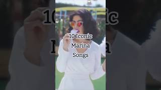 10 Iconic Marina Songs💎marina ohno primadonna pop 2010s tumblr hollywood nostalgia music [upl. by Wettam563]