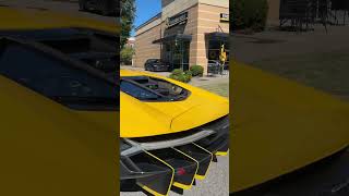 Lamborghini Centenario has a LOUD exhaust 🚀 lamborghini lamborghinicentenario aventador lambo [upl. by Duile]