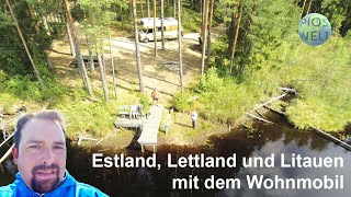 Mit dem Wohnmobil durch Lettland Estland und Litauen  Doku  Reisebericht Baltikum  Pios Welt [upl. by Michiko]