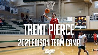 Trent Pierce 2023  Union Redhawks  Edison Team Camp 2021 [upl. by Yecad504]