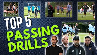 5 Best Soccer Passing Drills to IMPROVE Your Team [upl. by Vasilis755]