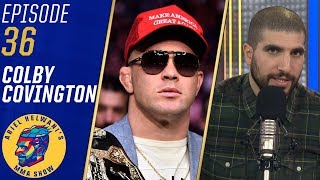 Colby Covington explains beef with Kamaru Usman banc from Palms casino  Ariel Helwanis MMA Show [upl. by Lhadnek]