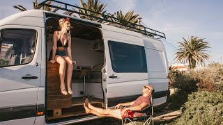 Cruising the ALGARVE Ep 12  VAN LIFE PORTUGAL  Van Life Diaries [upl. by Iahk]