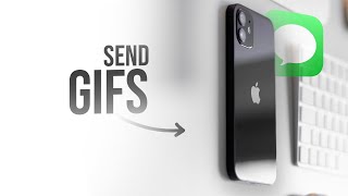 How to Send Gifs on iPhone Full Guide [upl. by Alaehcim202]