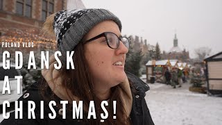 Magical Gdansk at Christmas Time  First Solo Trip Abroad  Vlog [upl. by Menashem]