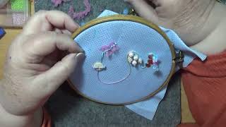 New piece P 2 EmbroideryBeadingSlowStitching [upl. by Alby]