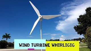 How to make Best looking DiY Wind Turbine Whirligig wind spinner big 22 inch Span [upl. by Harbert]