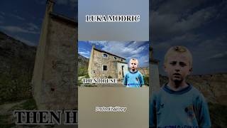 Karim Benzema And Luka Modric NowThen Houseshortvideo [upl. by Arannahs]