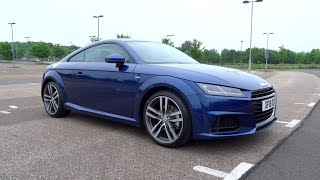 2016 Audi TT Coupe 20 TDI ultra 184 S line StartUp and Full Vehicle Tour [upl. by Ibloc398]