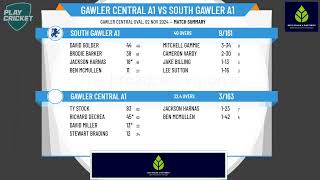 Gawler Central A1 v South Gawler A1 [upl. by Eisseb]