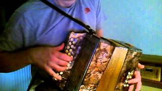 Galopede played on a Hohner Club II melodeon [upl. by Padriac110]