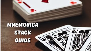 MNEMONICA Stack by Juan Tamariz  NEW GUIDE Tutorial for Beginners  Memorized Deck Magic [upl. by Vi545]