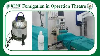 Fumigation Fumigation in Operation Theatre What are Fumigation Methods in OT Fumigation Safety [upl. by Kal120]