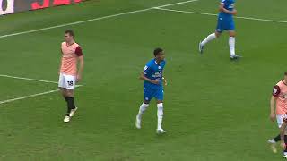 Peterborough United v Portsmouth highlights [upl. by Yreme]