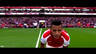 Alexis Sánchez Skills amp Goals Arsenal F C 2014 15 HD [upl. by Alrak]