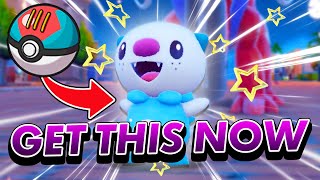 How to Get SHINY OSHAWOTT in a SPECIAL POKEBALL in Scarlet and Violet [upl. by Si]