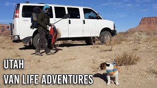 Something Easy Done Very Hard  Utah Van Life Adventures [upl. by Ahtelrac556]